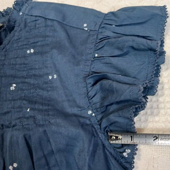 A.N.A. Women's Blue Baby Doll Plus size 0X Top - Picture 7 of 9